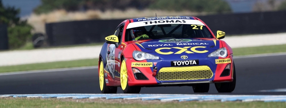 Qualifying the Key for Thomas at Townsville