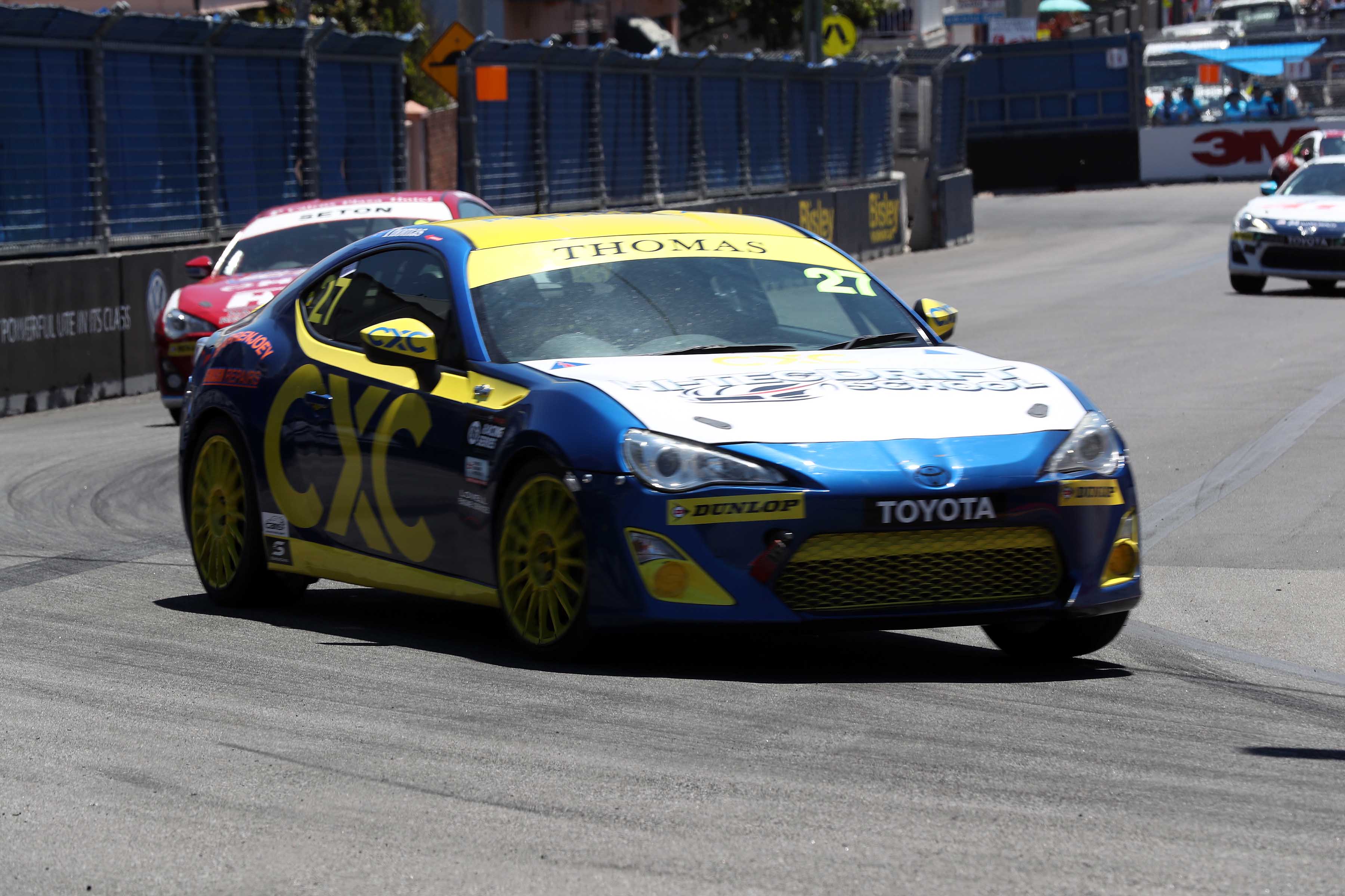 Dylan Thomas Secures Toyota 86 Racing Series Podium